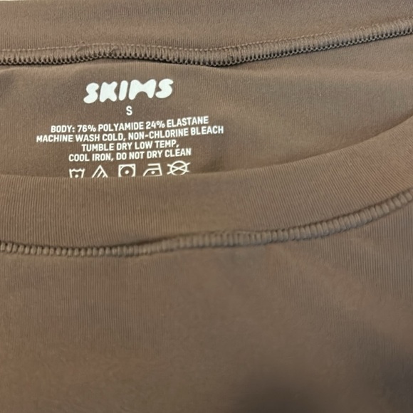 NWOT - Skims Fits Everybody Long Sleeve Crewneck Dress Size Small (S) - Picture 5 of 5